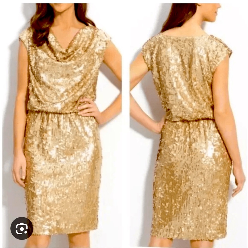 ELIZA J NEW YORK women’s size 6 cowl neck dress